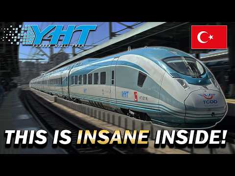 Turkey's LUXURY High Speed Train - Istanbul to Ankara at 250km/h in a VIP Suite!