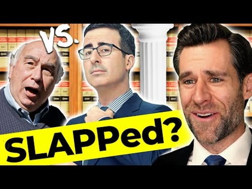 Lawyer Responds: John Oliver SLAPPs Back? (Real Law Review)