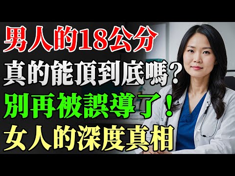 【必看警告】男人18cm真的能「頂到底」嗎?醫師揭開全民誤解的真相