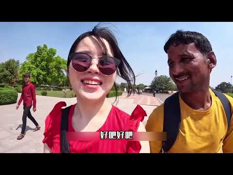 韩国博主第一次去印度旅游,多次被当地的小孩子跟踪