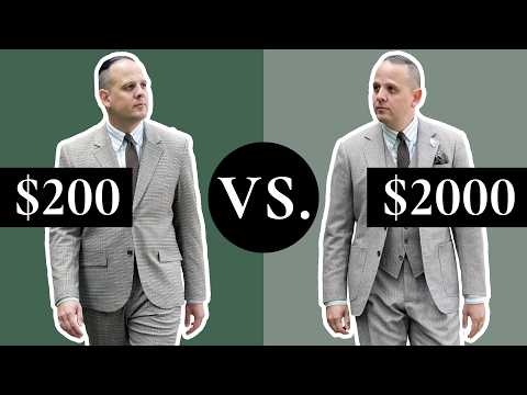 $200 vs. $2,000 Suits: Which is the Better Value? (Review)