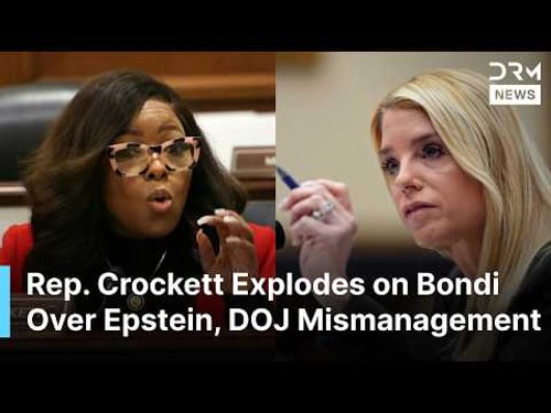 "DOJ is Protecting the Pedophiles" – Rep. Crockett Explodes on Bondi Over DOJ Mismanagement | AC1N
