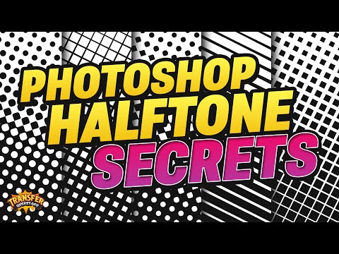 Master Halftone Effects for DTF Printing | Photoshop Guide