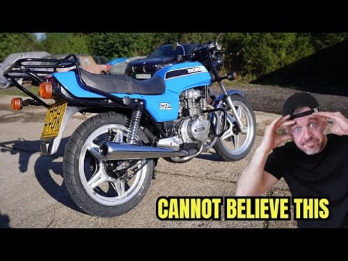 I REBUILT A HONDA CB250 SUPER DREAM THEN IT BROKE