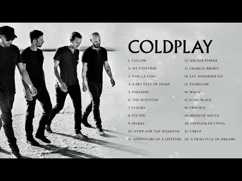 Coldplay Top Songs Playlist | Coldplay Greatest Hits Album | Yellow, Hymn For The Weekend