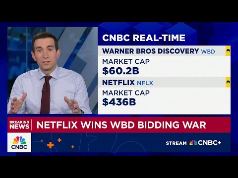 Netflix wins Warner Bros. Discovery bidding war