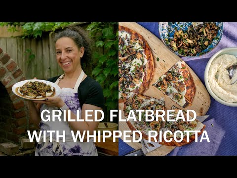 Grilled Flatbreads with Whipped Ricotta | That Sounds So Good