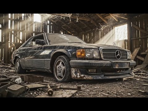 Restoring a 1981 Mercedes S-Class Coupe AMG — From Barn Find to Perfection #Mercedes #C126