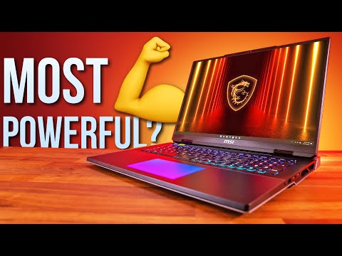 The Most Powerful Gaming Laptop in 2025? MSI Titan 18 Review