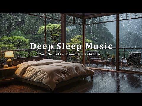 Relaxing Sleep Music + Insomnia | Rain Sounds for Stress Relief, Peaceful Music, Meditation, Calming
