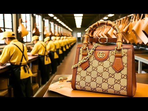 How Gucci Luxury Bags Are Made | A Process That Never Changed