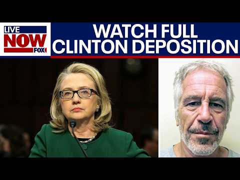 FULL: Hillary Clinton Epstein deposition tape JUST RELEASED