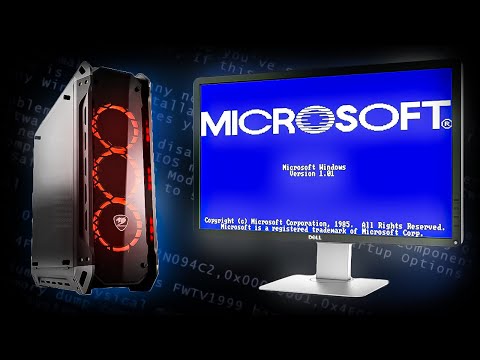 Can Windows 1.0 | 2.0 run on a modern PC 2025?