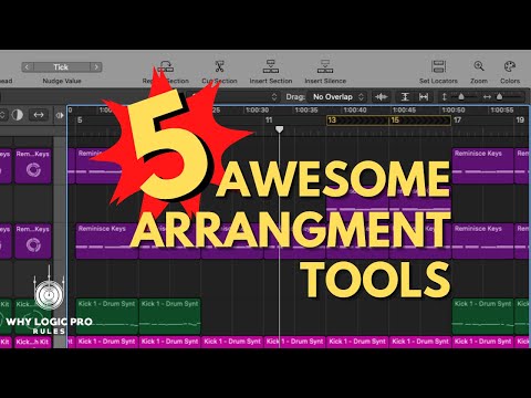 5 Awesome Tools in Logic For Arranging Your Songs