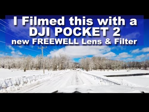 New Product in 2021 - DJI OSMO Pocket 2 ND Filters for ANAMORPHIC & WIDE ANGLE LENS - Review