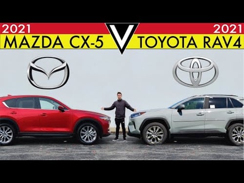 REAL KING?? -- 2021 Toyota RAV4 vs. 2021 Mazda CX-5: Comparison