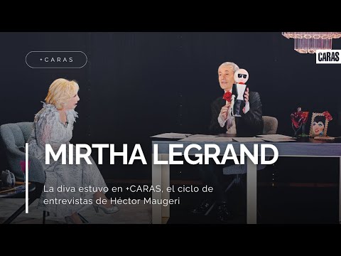 +CARAS, entrevista a Mirtha Legrand