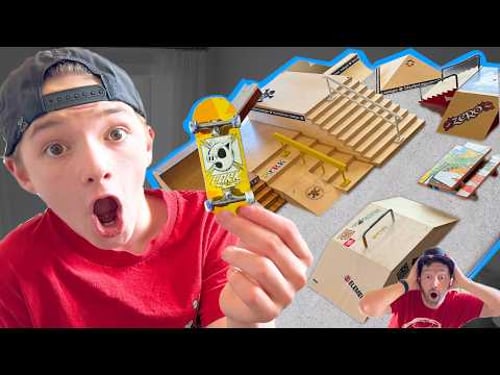 I'm Jealous Of My Son's Fingerboard Park