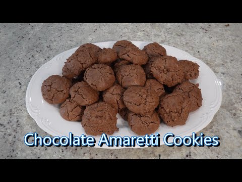 Italian Grandma Makes Chocolate Amaretti Cookies