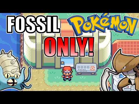 Can You Beat Fire Red With ONLY Fossil Pokemon?