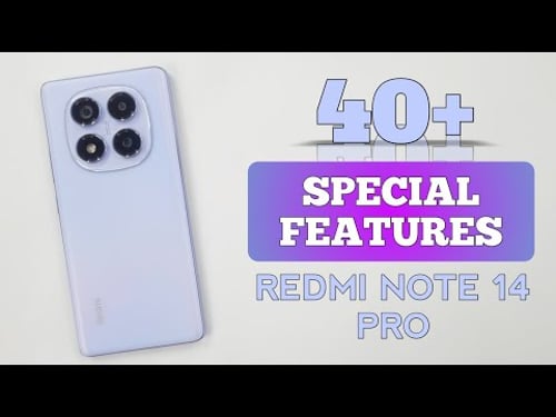 Redmi Note 14 Pro Tips And Tricks - 40+++ Special Features & Hidden Settings