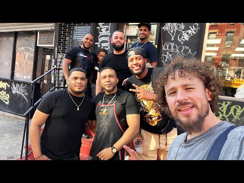 Walking through a "dangerous" neighborhood in New York: HARLEM