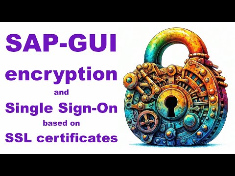 SAP-GUI Single Sign-On based on SSL certificates