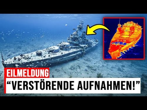 Was die Drohne in der Bismarck fand, SCHOCKIERT ALLE – VERSIEGELTE KAMMER ist NOCH AKTIV!