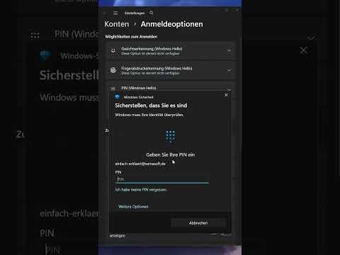 Windows: Kein Passwort nach Abwesenheit 🔓 | Windows 11 Tipp