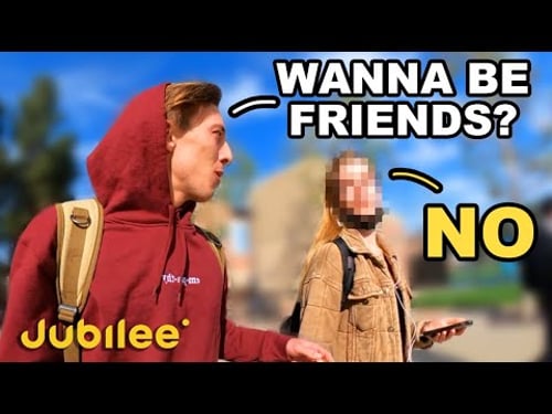 Asking Random Strangers to Be My Friend | 100 New Friends