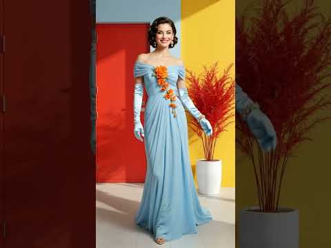 When fashion lived in harmony with its surroundings 👗🌹