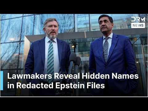 FULL REMARKS: Reps. Ro Khanna & Thomas Massie Reveal Hidden Redacted Names in Epstein Files | AC1G