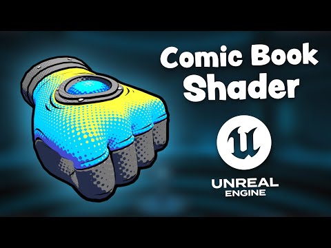 How I made a stylized comic book shader in Unreal Engine 5