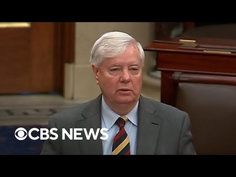 Watch: Sen. Lindsey Graham lays out his demands to lift hold on funding bill