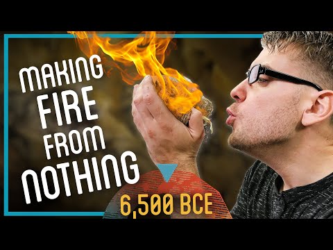 Making a Fire from Scratch