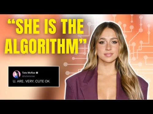 Tate McRae HACKED fame before she turned 20 (The Gen Z Algorithm)