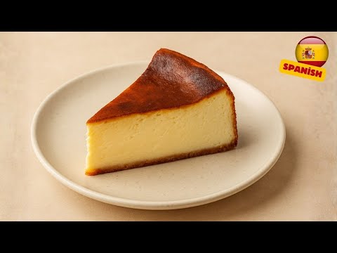🍰 San Sebastian Cheesecake Recipe – Spanish food 🇪🇸