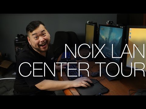 NCIX LAN Center Tour