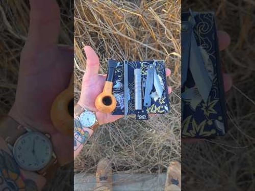 A little #EDC Pocket dump, nice pocket sized pipe for the quick work smokes! #pipesmoking