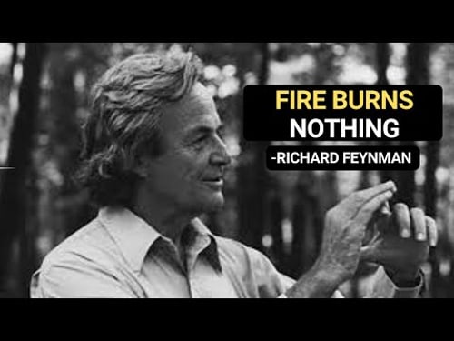 Why Does Fire BURN Feynman's Answer Will DESTROY Your Reality