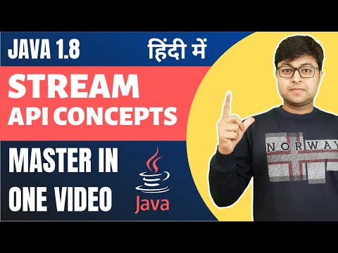 Master Stream API | Java Stream API in one video | All basics step by step in Hindi