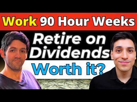 Working 90 HOURS Per Week to Retire on Dividends...(High Dividend ETFs)