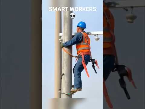 SMART WORKERS 💀Make Magic | #construction #workers #job #adamrose #dailylife #