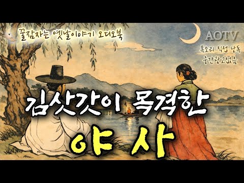 🌜김삿갓이 목격한 야사. 김삿갓 시리즈 제11부, 중간광고없는 잠자리동화, 옛날이야기, 어른 전래동화, 전설, 민담, 책 읽어주는 여자, 고전 오디오북