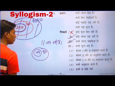 syllogism (कथन और निष्कर्ष) | ऐसे प्रश्न आपको परेशान कर सकते है|