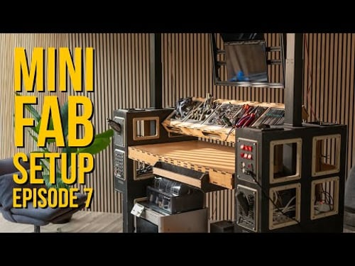 Ultimate Maker Workstation: 3D Printed Dremel Dock – Mini FAB EP 7 – BambuLab