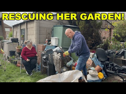 Disabled Neighbour Felt OVERWHELMED With Ivy And Garbage Taking Over Her House!!