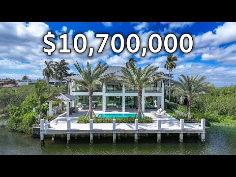 INSIDE a $10,700,000 FORT LAUDERDALE Waterfront Home with DIRECT Ocean Access