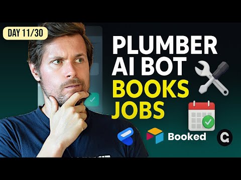 DAY 11/30: Plumber Booking Chatbot with Voiceflow | Beginner Step-by-Step Tutorial