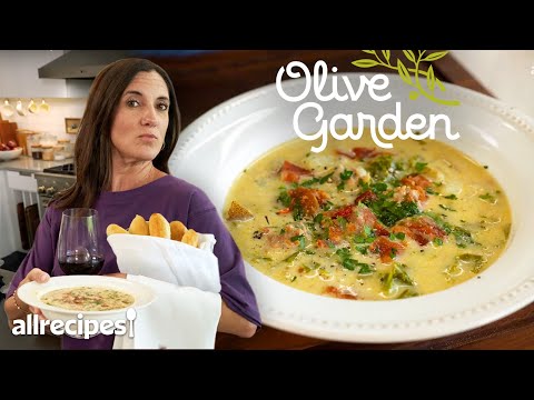 I Made Olive Garden's Breadsticks, Soup & Salad At Home | Allrecipes